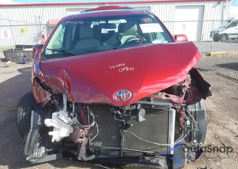 2012 Toyota Sienna Le V6 8 Passenger из США, поврежденный, VIN 5TDKK3DC8CS268398